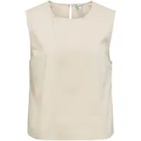 Object Damen Tops & T-Shirts Objfie Paige Lo S/l Top - Beige - Größe 38
