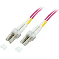 EFB Elektronik Duplex Jumper LC-LC 50/125µ, OM4, LSZH, erika violett, 2.0mm, 10m Hersteller: (O0319.10)