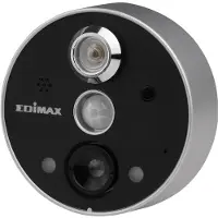 Edimax IC-6220DC, IP-Sicherheitskamera, Innen & Außen, Kabellos, Wand, Schwarz, Weiß, Verdeckt