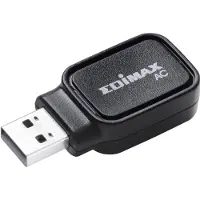 Edimax EW-7611UCB, Kabellos, USB, WLAN / Bluetooth, Wi-Fi 5 (802.11ac), Schwarz