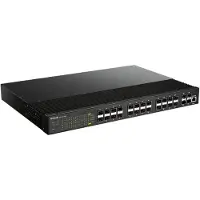 D-Link 24 Ports Industrie Switch SFP Plus 4 Port 10G SFP+ with Single AC input