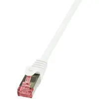 Logilink 5m Cat.6 U/UTP, 5 m, Cat6, S/FTP (S-STP), RJ-45, RJ-45, Weiß