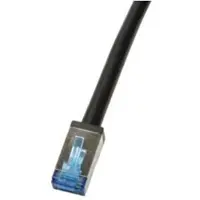 Logilink CQ7113S, 20 m, Cat6a, S/FTP (S-STP), RJ-45, Schwarz