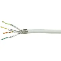 Sans marque CPV0054, 100 m, Cat7, S/FTP (S-STP), Weiß