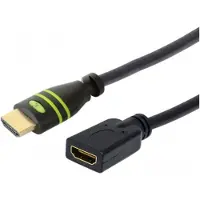 Techly High Speed HDMI Verlängerung mit Ethernet,@, 3