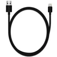 MediaRange MRCS137, 1 m, Lightning, USB A, Männlich, Männlich, Schwarz