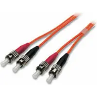EFB Elektronik Duplex Jumper ST-ST 50/125µ, OM2, LSZH, orange, 3.0mm, 5m Hersteller: (O6013.5)