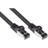 GOOD CONNECTIONS Cat.6A Patchkabel Outdoor HF schwarz 10m