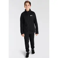 Under Armour Trainingsanzug "UA Rival Knit Track Suit" weiches, innen angerautes Material, schnell trocknendes Polyester