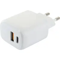 Schwaiger Lad260512 Usb-a-und Usb-c-wandladegerät Silber Silber One Size