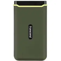 Transcend ESD380C, 500 GB, USB Typ-C, USB 3.2 Gen 2x2, 20 Gbit/s, Passwortschutz, Grün