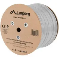 Lanberg Katze 7 Sftp Solid Culszh Cpr Fluke Bestanden Spule Netzwerkkabel 305 M