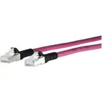 METZ CONNECT 1308451502-E, 1,5 m, Cat6a, S/FTP (S-STP), RJ-45, RJ-45, Violett