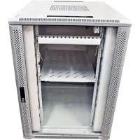 ALLNET 19Schrank 22HE B800T 800mm Glast?r Lichtgrau SNBSerie