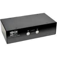 Eaton Tripp Lite series 2-Port DisplayPort KVM Switch w/Audio, Cables and USB 3.0 SuperSpeed Hub - KVM-/Audio-/USB-Switch - 2 x KVM/Audio/USB - 1 lokaler Benutzer - Desktop