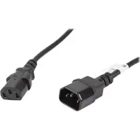 Lanberg CA-C13E-11CC-0050-BK, 5 m, C13-Koppler, C14-Koppler