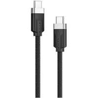 Alogic FUSCC1-SGR, 1 m, USB C, USB C, USB 3.2 Gen 2 (3.1 Gen 2), 10 Gbit/s, Schwarz, Grau