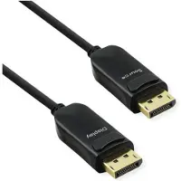 Value displayport v1.4 kabel. aoc. 8k60. st/st. 20m