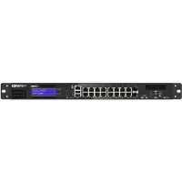 Qnap QGD-1600, Managed, Gigabit Ethernet (10/100/1000), Vollduplex, Rack-Einbau, 1U