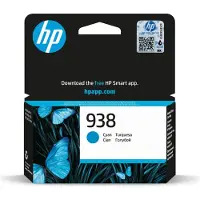 HP 938 Cyan Original Druckerpatrone, Standardertrag, Cyan, 1 Stück(e), 800 Seiten, Einzelpackung