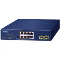 Planet 2-Port 10/100/1000T 802.3bt, Unmanaged, Gigabit Ethernet (10/100/1000), Vollduplex, Power over Ethernet (PoE), Rack-Einbau, Wandmontage