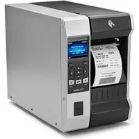 Zebra ZT610, Wärmeübertragung, 600 x 600 DPI, 152 mm/sek, Verkabelt & Kabellos, Schwarz, Grau