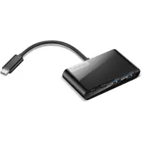 Lenovo Select USB-C Hub mit 4 Anschlussen, Schwarz