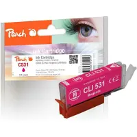 Peach Canon CLI-531 6121B002 Magenta-Kompatible Patrone – Kompatibel – Tintenpatrone