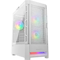 Cougar Midi-Tower-Gehäuse Airface, ARGB, Weiß, Midi Tower, PC, Weiß, ATX, CEB, EATX, micro ATX, Mini-ITX, Nylon, Multi