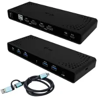 I-Tec Universal Dual 4K Display Docking Station + Power Delivery 85W, Kabelgebunden, USB 3.2 Gen 1 (3.1 Gen 1) Type-C, 85 W, 10,100,1000 Mbit/s, Schwarz, 5 Gbit/s