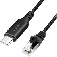 Logilink CU0411, 1,5 m, Cat6, S/FTP (S-STP), RJ-45, Schwarz
