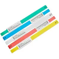 Zebra Z-Band UltraSoft - Kunststoff - permanenter Gummiklebstoff - pink - 25 x 152 mm 1800 Stck. (6 Rolle(n)