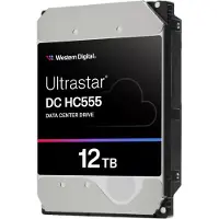 Western Digital Ultrastar DC HC555, 12 TB, 7200 RPM, 512 MB, 3.5", SAS3