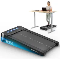 Sportstech Walking Pad sPad500 | Automatische Steigung | Laufband für Zuhause und Schreibtisch | LED-Display | Home Office
