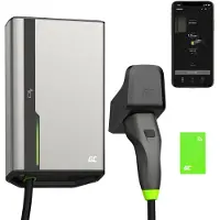 Green Cell Wallbox Habuden 22kw 32a 7.5m Cable Nfc Elektroauto-ladegerät