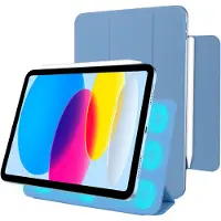 Just in Case Sleek Tri-Fold Hülle Blau Magnetisch Apple iPad 2022/2025 11