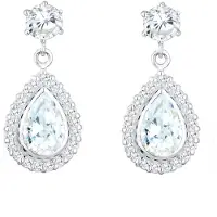 Elli Ohrringe Tropfen Glamour Eleganz Zirkonia 925 Silber Elli Silber