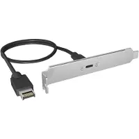 Icy Box Adapter USB 20 Gbit/s von Type-E Port