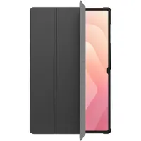 Cazy Tablet-Hülle geeignet für Samsung Galaxy Tab S11 Ultra - TriFold Bookcase - Schwarz