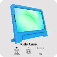 Cazy Tablet-Hülle für Kinder geeignet für Samsung Galaxy Tab A11 - Kinderhülle Tablet Classic - Blau