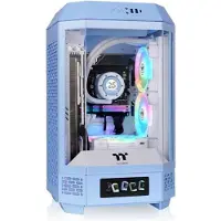Thermaltake The Tower 250 Hydrangea Blue, Mini Tower, PC, Blau, Mini-ITX, SPCC, 21 cm