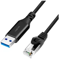 Logilink CU0407, 15 m, Cat6, S/FTP (S-STP), RJ-45, Schwarz