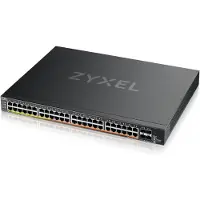 Zyxel XMG2230-52HP, Managed, L2/L3, 2.5G Ethernet (100/1000/2500), Power over Ethernet (PoE), Rack-Einbau, 1U