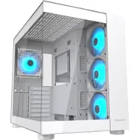 Cougar FV150, Midi-Tower, ohne Netzteil, USB/Audio, ATX, 1x USB-C 3.2 Gen 2, 2x USB 3.0, weiß