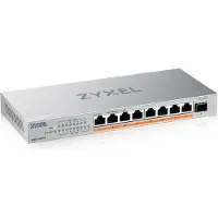 Zyxel XMG-108HP, Unmanaged, 2.5G Ethernet (100/1000/2500), Power over Ethernet (PoE)