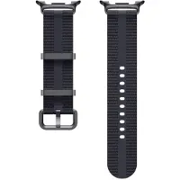 Samsung Original Athleisure Armband für Galaxy Watch 8 (40/44mm) / Classic (46mm) - Größe S/M - Graphite