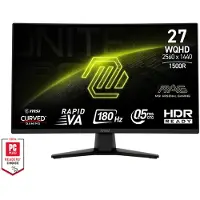 MSI MAG 274CQF, 68,6 cm (27"), 2560 x 1440 Pixel, Wide Quad HD, 0,5 ms, Schwarz