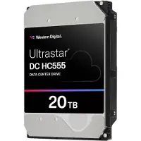 Western Digital Ultrastar DC HC555, 20 TB, 7200 RPM, 512 MB, 3.5", SAS3