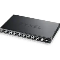 Zyxel XGS2220-54, Managed, L3, Gigabit Ethernet (10/100/1000), Rack-Einbau