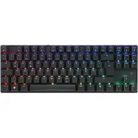 Cherry MX 8.2 TKL Wireless RGB, Verkabelt & Kabellos, USB + RF Wireless + Bluetooth, Mechanischer Switch, QWERTZ, RGB-LED, Schwarz